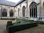 Late Gothic cloisters and cloister yard