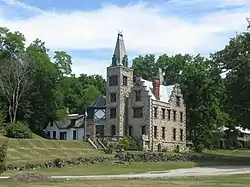 Mac-O-Chee Castle, a historic site in the township