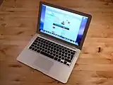 The MacBook Air also saw popularity in the late 2000s