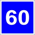 Advisory speed limit