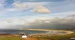 Machaire Rabhartaigh beach in Cloughaneely