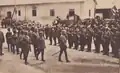 August von Mackensen with troops near the Casino boardwalk