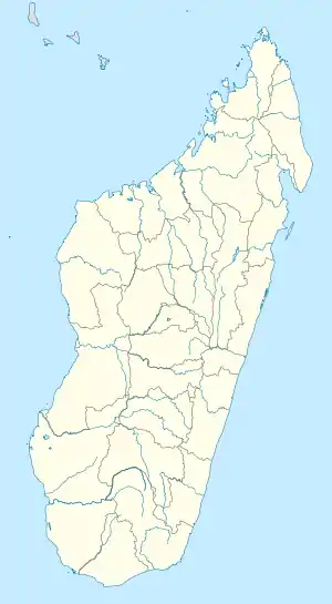 Benenitra is located in Madagascar