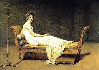 Madame Récamier by Jacques-Louis David (1800)