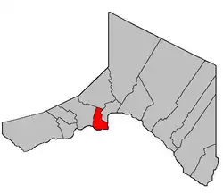 Location within Madawaska County.