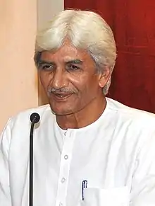 Madhav Ramanuj at Gujarati Vishwakosh Trust, April 2015