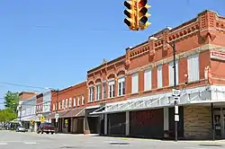 Madison Street from Main Street, downtown