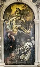 Cristo morto accolto dal Padre  Bartolomeo Litterini