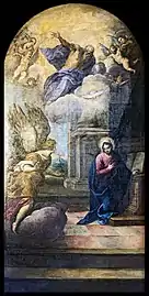Annunciation (1590), Jacopo Palma il Giovane