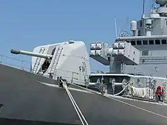 Euro docked at the harbor of Reggio Calabria on 8 July 2018.