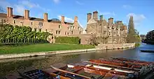 Magdalene College on the River Cam