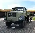 Four wheel drive Magirus Mercur dump truck