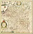 Image 34A detailed 1613 map of the Grand Duchy of Lithuania by Mikołaj Krzysztof "the Orphan" Radziwiłł. The map is considered to be one of the best cartographic works of the Renaissance. Kept in the Uppsala Museum. (from Grand Duchy of Lithuania)