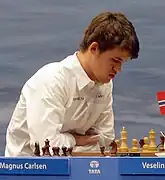 Magnus Carlsen, winner in 2013