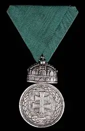 Hungarian Silver Military Merit Medal (Civilian award)