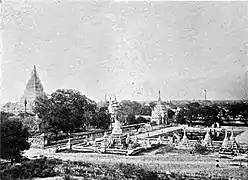 Turtle pond in (1900)