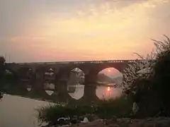 Bridge on Mahendratanaya river