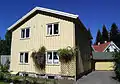 Typical Norwegian house from the 1950s