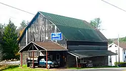 Mail Pouch barn near Hudsondale, November 2016