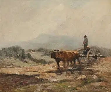 Peasant on a Cart