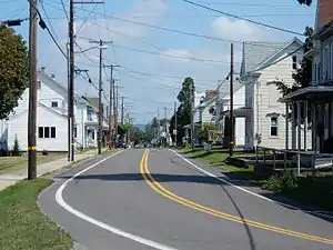 East Main Street in Hegins.