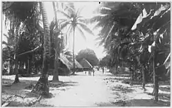 Image 5Main Street in Funafuti, (circa 1905) (from History of Tuvalu)