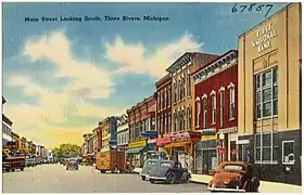 Main Street looking south, c. 1940