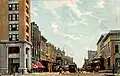 Main Street looking south, Houston, Texas (postcard, circa 1908)