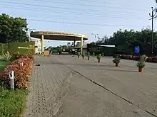 Main entrance gate of IISER Bhopal