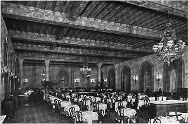 The Main Restaurant of Hotel Pennsylvania, The Cafe Rouge