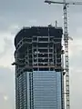 topped out