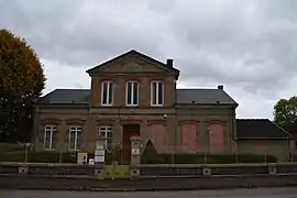 The town hall in Dosches