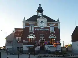 The town hall of Auchy-les-Mines