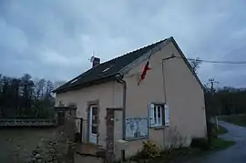 The town hall in Courtagnon