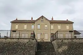 The town hall in Les Deux-Fays