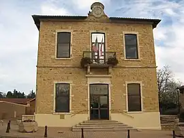 The town hall in Liergues