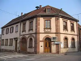 The town hall in Soultz-les-Bains