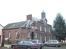 The town hall in Beauvoir-en-Lyons