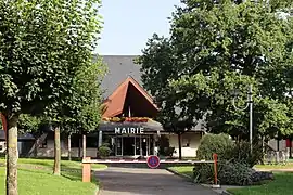 View of  town hall of  Bordères-sur-l'Échez