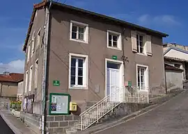 The town hall in Clérey-la-Côte