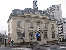 The town hall of L'Île-Saint-Denis