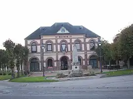 The town hall in La Feuillie