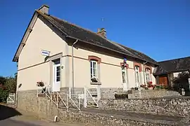 The town hall in Lignou