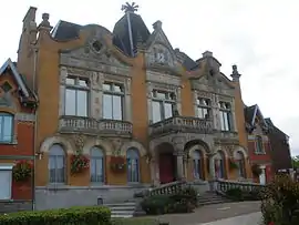 The town hall of Méricourt