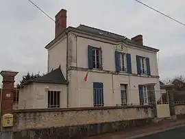 The town hall of Pincé