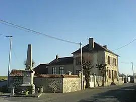 The town hall in Saint-Avit-le-Pauvre