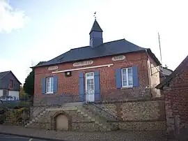 The town hall.