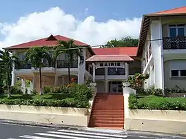 The Vieux-Fort town hall