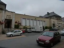 The town hall of Fursac