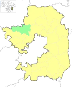 Location of Maišiagala Eldership